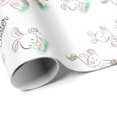 Vrolijk paaspapier, paaspapier cadeaupapier (Rol Hoek)