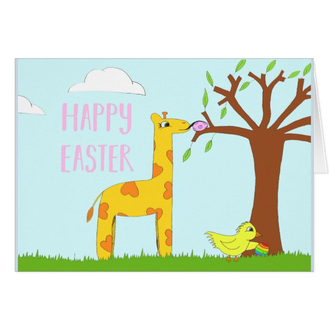 Vrolijk Pasen. (Voorkant Horizontaal)