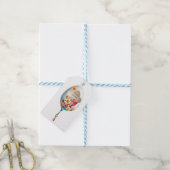 Vrolijk Pasen. Cadeaulabel (Met Touw)