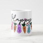 Vrolijk Pasen. Extra Grote Beker (Voorkant)