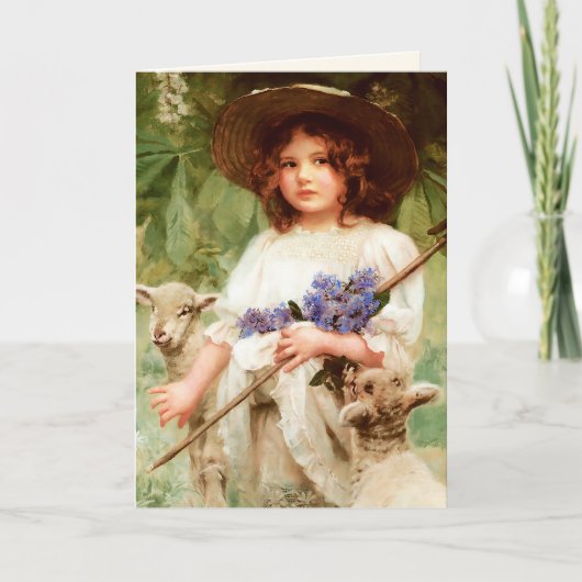 Vrolijk Pasen. Fine Art Easter Kaart (Voorkant)