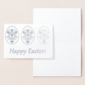 Vrolijk Pasen. Folie Kaarten (Display)