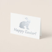 Vrolijk Pasen. Folie Kaarten (Voorkant)