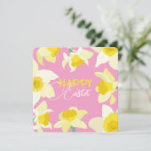 Vrolijk Pasen. Kaart (Staand voorkant)