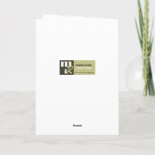 Vrolijk Pasen. Kute Old Fashioned Bunny with Eggs Feestdagen Kaart (Achterkant)