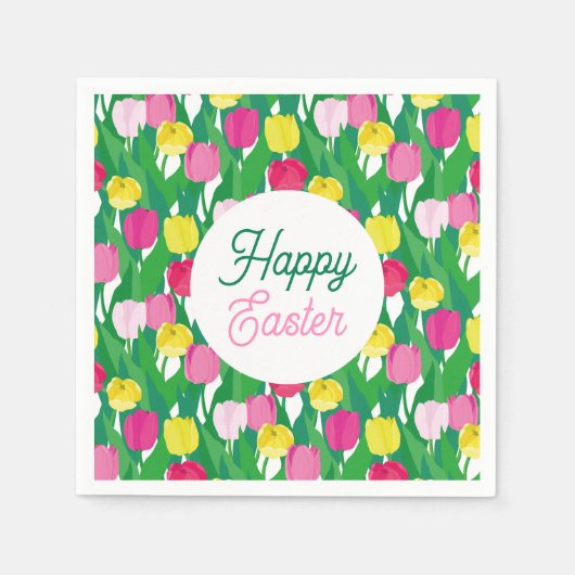 Vrolijk Pasen. Servet (Voorkant)