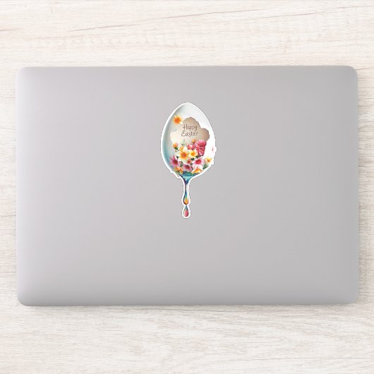 Vrolijk Pasen. Sticker (Computer)