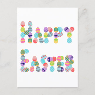 Vrolijk Pasen van eieren | Funny Easter Egg Feestdagenkaart