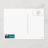 Vrolijk Pasen. Veertulpen Briefkaarten voor het sc (Achterkant)