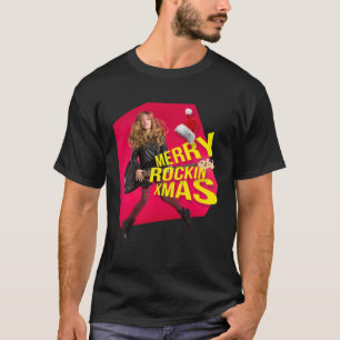 Vrolijk Rockin Kerstmis rock & roll meisje schatti T-shirt