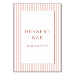 Vrolijk Roze Minimalistisch Uithangbord voor Desse Kaart