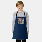 vrolijk schort (Gedragen)