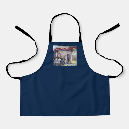 vrolijk schort (Voorkant)