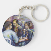 vrolijk sleutelhanger (Achterkant)