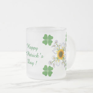 Vrolijk St. Patrick's Dag. Omslag met Calla Matglas Koffiemok