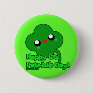 Vrolijk St. Patrick's Day. Ronde Button 5,7 Cm