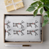 Vrolijk Stressmas met Rudolph Tissuepapier (Geschenk)