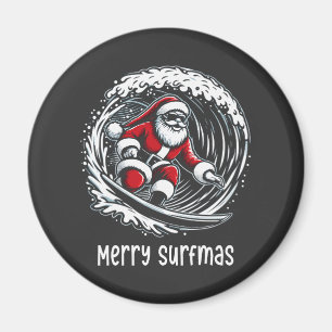 Vrolijk Surfmas Magneet