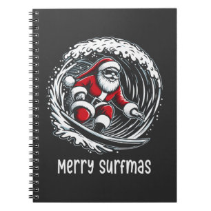 Vrolijk Surfmas Notitieboek