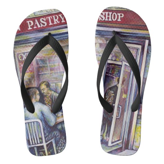 vrolijk teenslippers (Voetbed)