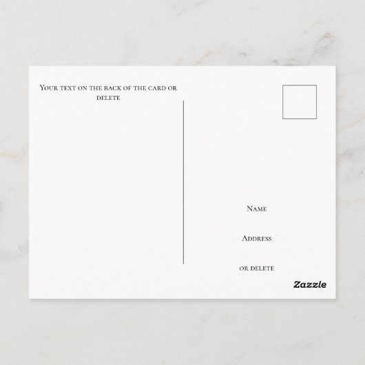 Vrolijk tropisch strand Kerstmis Thailand groet Briefkaart (Achterkant)