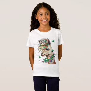 vrolijk voorjaar llama t-shirt