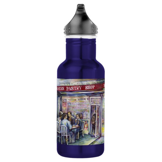 vrolijk waterfles  (Rechts)