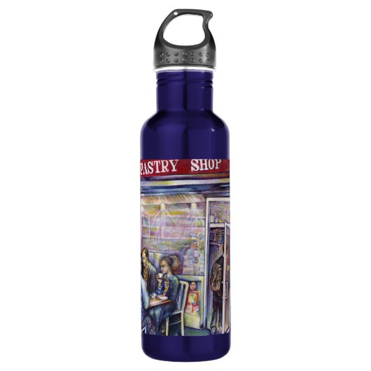 vrolijk waterfles  (Voorkant)