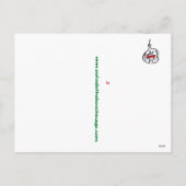 Vrolijk Weinig (groen) Briefkaart van het Glas van (Achterkant)