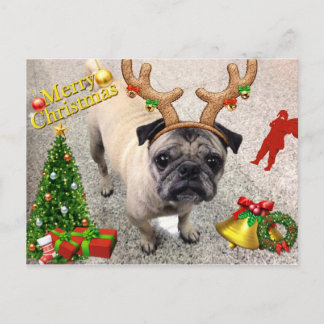 Vrolijk X'mas Briefkaart Machi