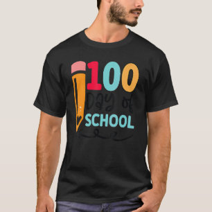 Vrolijke 100 dagen schooljongens Kindergarten T T-shirt