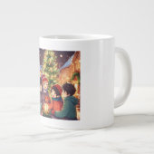 "Vrolijke bijeenkomsten" Extra Grote Beker (Voorkant rechts)