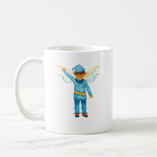 Vrolijke Blue Elf Mok