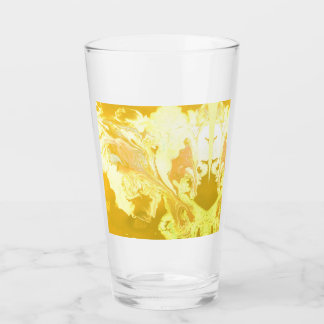 Vrolijke Boho Bloemen Acryl Vloeistof Pour Mus Glas