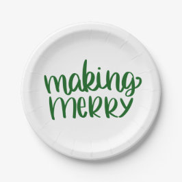 Vrolijke Borden in het Groenboek Papieren Bordje