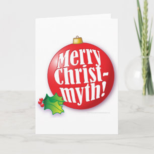 Vrolijke Christmyth! Feestdagen Kaart