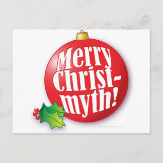 Vrolijke Christmyth! Feestdagenkaart