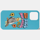 Vrolijke Cockatiel Parrot Case-Mate iPhone Case (Achterkant (horizontaal))