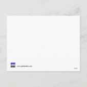 Vrolijke Crisis Graffiti Feestdagenkaart (Achterkant)