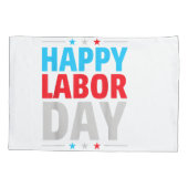 Vrolijke Dag van de Arbeid! Kussensloop (Achterkant)