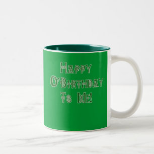 Vrolijke dag van de Hemelvaartsdag voor mij Tweekleurige Koffiemok