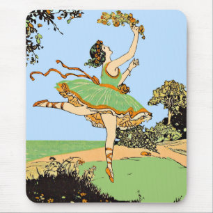 Vrolijke danser print muismat