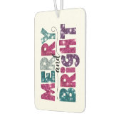 Vrolijke en heldere glittertekst luchtverfrisser (Links)