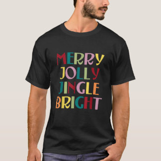 Vrolijke Feestelijke Klinkende Helder T-shirt