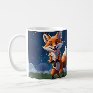Vrolijke Fox Winter Mok