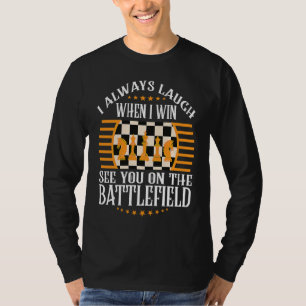 Vrolijke Gedachten Over Intelligentie Van Schaken T-shirt