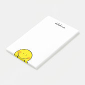 vrolijke glimlach post-it® notes (Schuin)