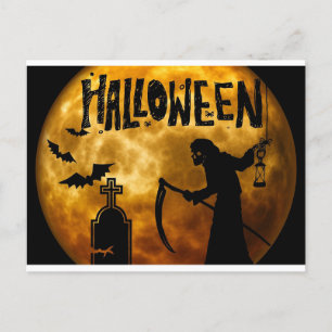 vrolijke halloween briefkaart