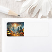 vrolijke halloween etiket (Insitu)