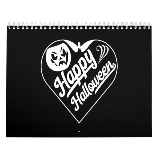 vrolijke halloween kalender (Hoes)